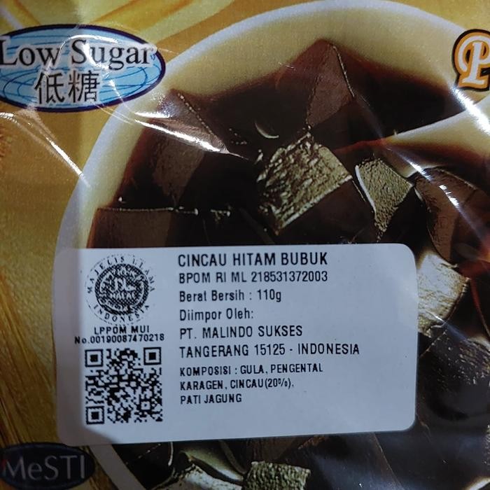 

Happy Grass Guiling Grass Jelly Powder / Serbuk Cincau Puding 110 Gram