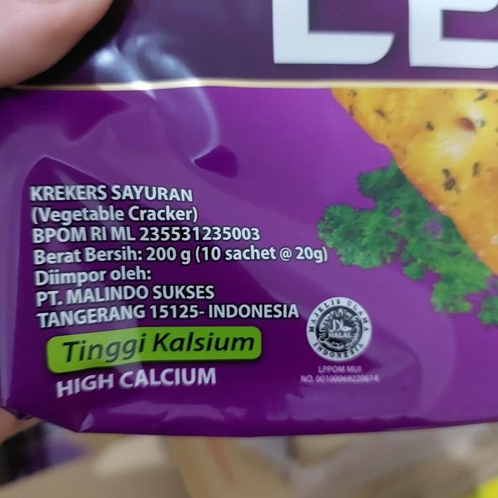 

Munchy'S Lexus Biskuit Aneka Rasa Chocolate / Cheese / Peanut / Vegetables / Lemon / Salted Vanilla