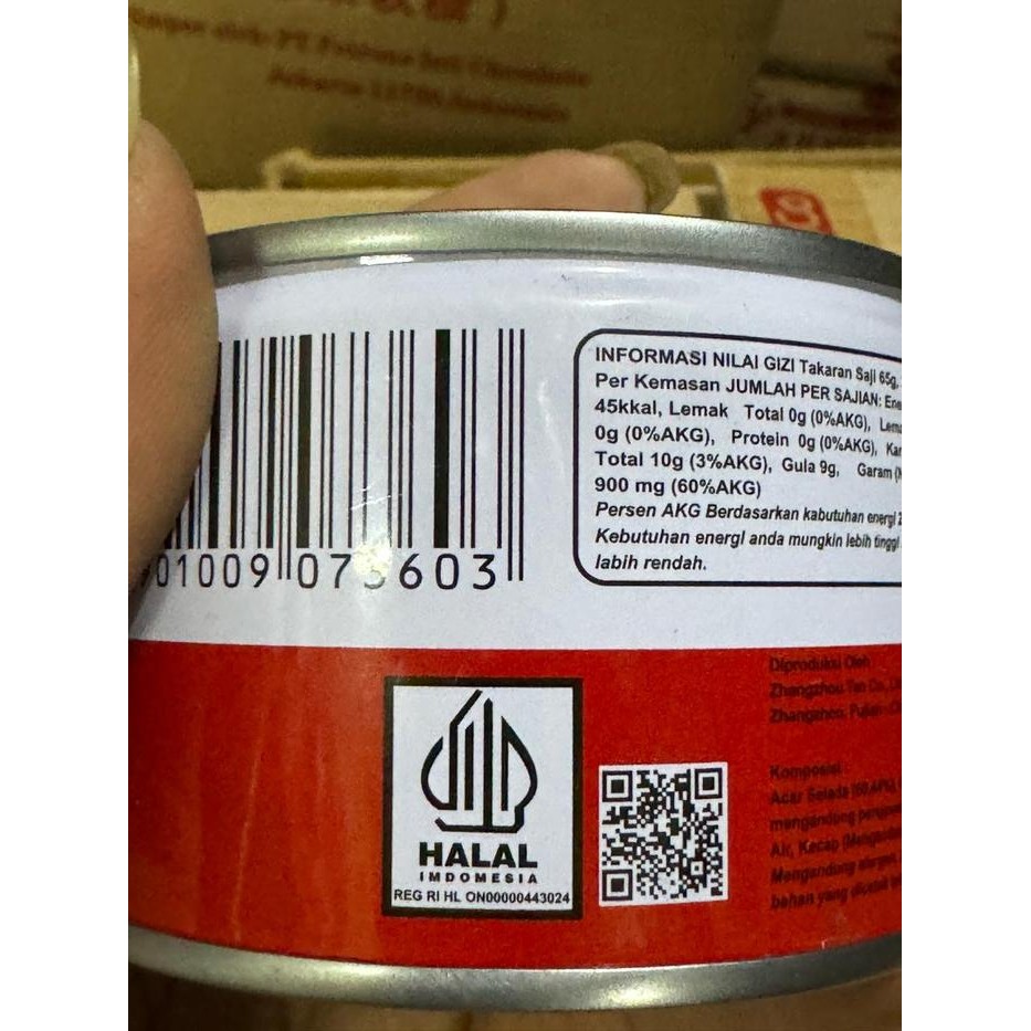 

Pickled Lettuce / Acar Selada / Caisim Dalam Kaleng Narcissus Brand 198 Gram