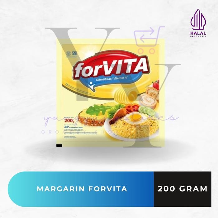 

Mentega / Margarine Forvita Sachet 200 Gram