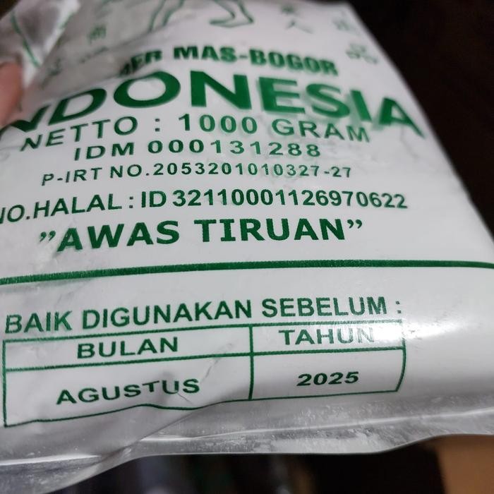 

Tepung Sagu Tani Liauw Liong Pit 1 Kg