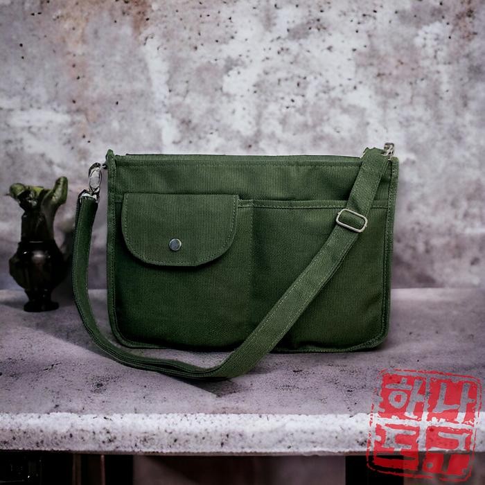 

SP75 [Beli Lokal] Satu Alat DEMIMOR Tas Selempang Bahan Kanvas Tebal Premium EKSLUSIF