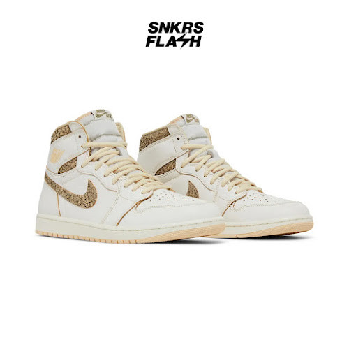 AIR JORDAN 1 RETRO HI OG CRAFT VIBRATIONS OF NAIJA Sepatu Sneakers Unisex - FD8631100 - Size 41