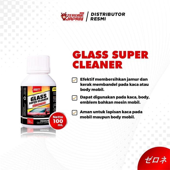 ZERONE OBAT PEMBERSIH JAMUR KACA MOBIL / ZERONE GLASS SUPER CLEANER