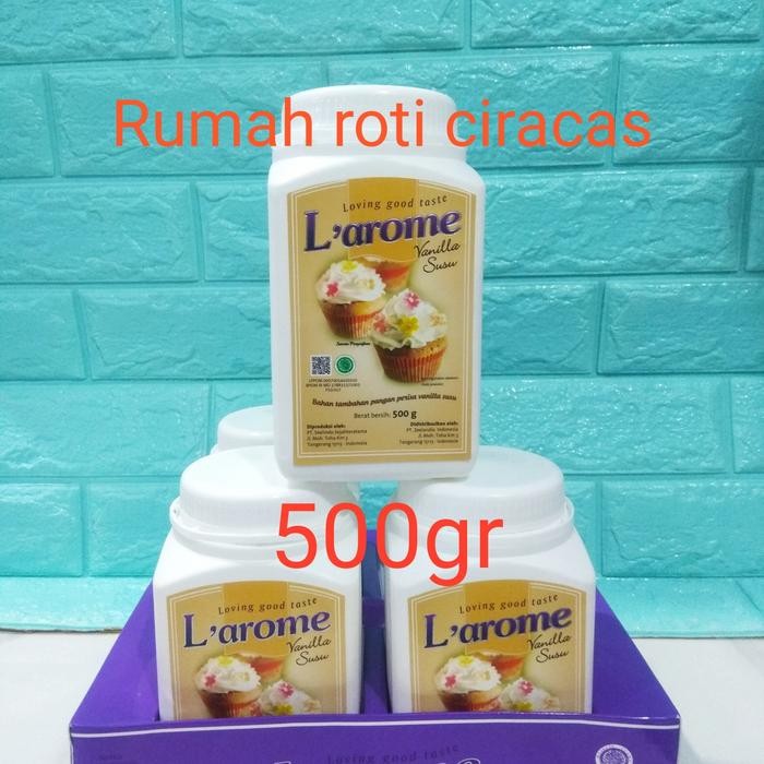 

Larome Vanila Milk Powder Vanilla Susu Bubuk Botol 500Gr Extract