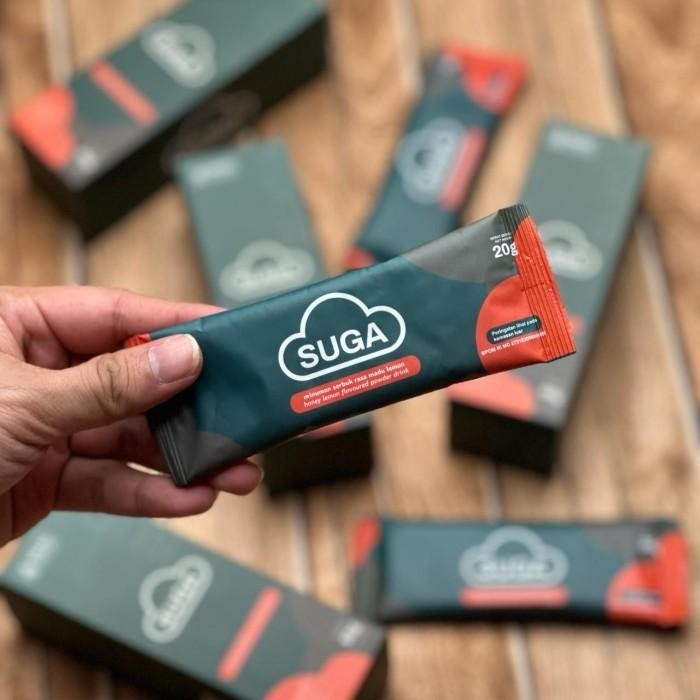 

Vanilla.storee Terbaru Suga Ginseng Minuman Suplemen Serbuk Rasa Madu Lemon - 1 Box Isi 3 Sachet