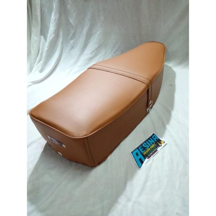 (Allthebest) jok Vespa Aquila coklat panjang Vbb Super Sprint Ps kualitas bagus