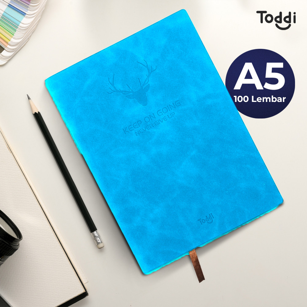 

Toolip Toddi Buku Jurnal Leather Notebook Diary 68GSM 200 Halaman Grid - CW-5026