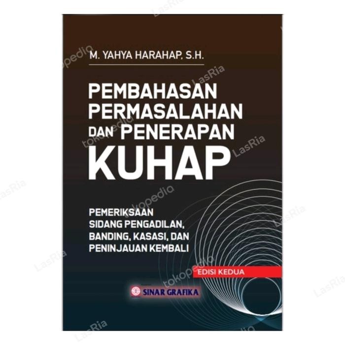

SALE !!! BUKU PEMBAHASAN PERMASALAHAN DAN PENERAPAN KUHAP PEMERIKSAAN SIDANG PE READYY