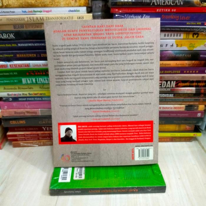 

SALE !!! CATATAN KAKI DARI GAZA NOVEL GRAFIS/POLITIK READYY