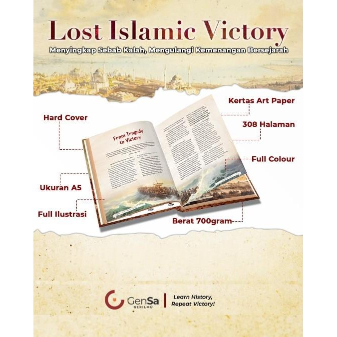 

SALE !!! BUKU LOST ISLAMIC VICTORY-MENYINGKAP SEBAB KALAH MENGULANGI KEMENANGAN READYY