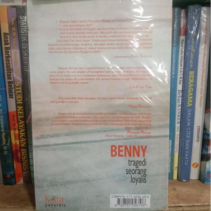 

SALE !!! BUKU BENNY TRAGEDI SEORANG LOYALIS SOFT COVER READYY