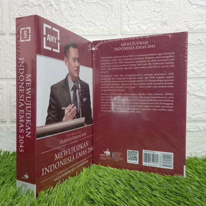 

SALE !!! BUKU MEWUJUDKAN INDONESIA EMAS 2045 AHY VOL 2 READYY