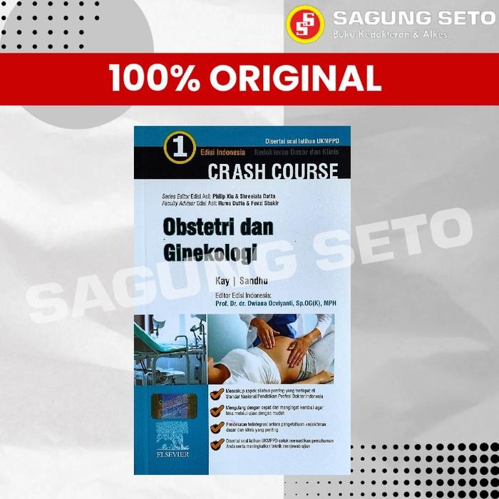 

SALE !!! CRASH COURSE OBSTETRI DAN GINEKOLOGI ED1 INDONESIA - KAY READYY