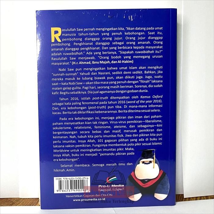 

SALE !!! JANGAN KALAH SAMA MONYET 101 GAGASAN PEMANDU PEMIKIRAN PADA ERA KEBOHONGAN - PRO-U READYY