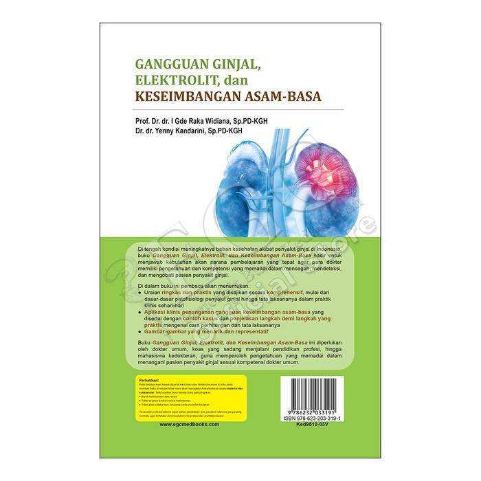 

SALE !!! EGC GANGGUAN GINJAL, ELEKTROLIT, DAN KESEIMBANGAN ASAM-BASA READYY