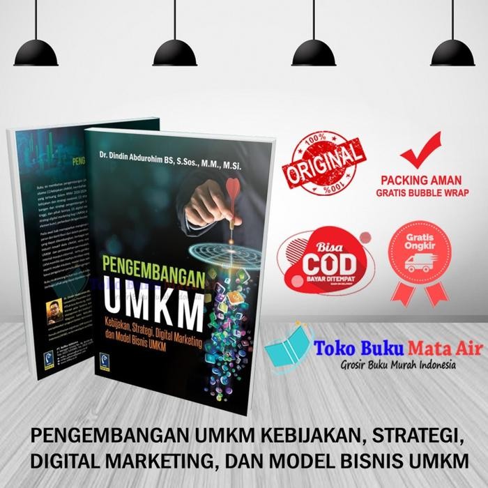 

SALE !!! PENGEMBANGAN UMKM KEBIJAKAN STRATEGI DIGITAL MARKETING - DINDIN REFIKA READYY