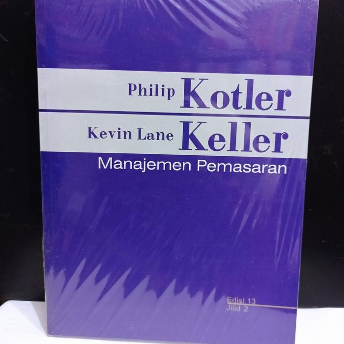 

SALE !!! BUKU MANAJEMEN PEMASARAN. EDISI 13. JILID 2.PHILIP KOTLER READYY
