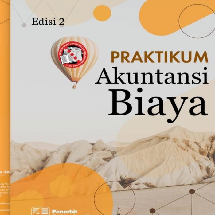 

SALE !!! BUKU PRAKTIKUM AKUNTANSI BIAYA KASUS & KERTAS KERJA READYY