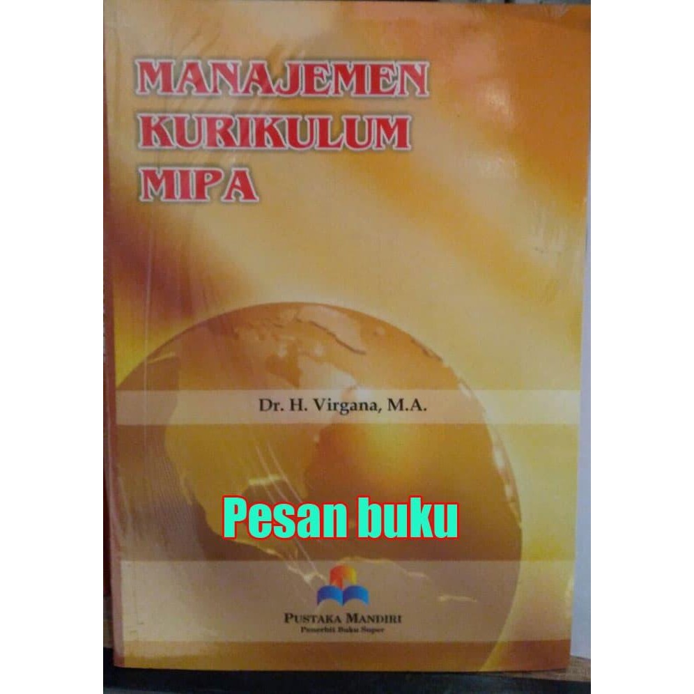 

SALE !!! BUKU MANAJEMEN KURIKULUM MIPA OLEH VIRGANA READYY