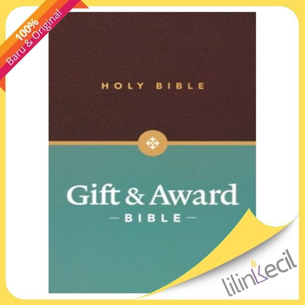 

SALE !!! BUKU NLT GIFT AND AWARD BIBLE, IMITATION LEATHER, BLACK & BURGUNDY READYY
