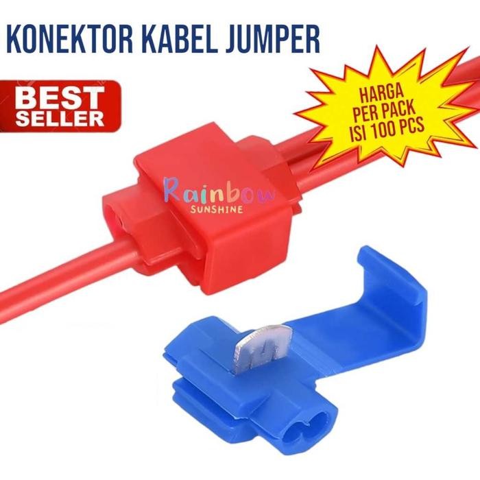 Konektor Klip Kabel Jumper Scotch Lock Penyambung Pengaman Kabel