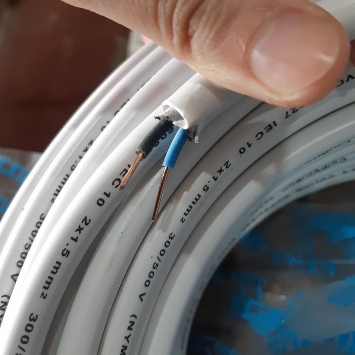 Kabel Listrik Kawat Tembaga Sni 2X1.5 Kawat Tembaga Sni Simas