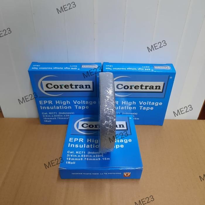Rubber Coretran Kc71 Isolasi Karet Anti Air / Epr High Voltage 3/4Inch