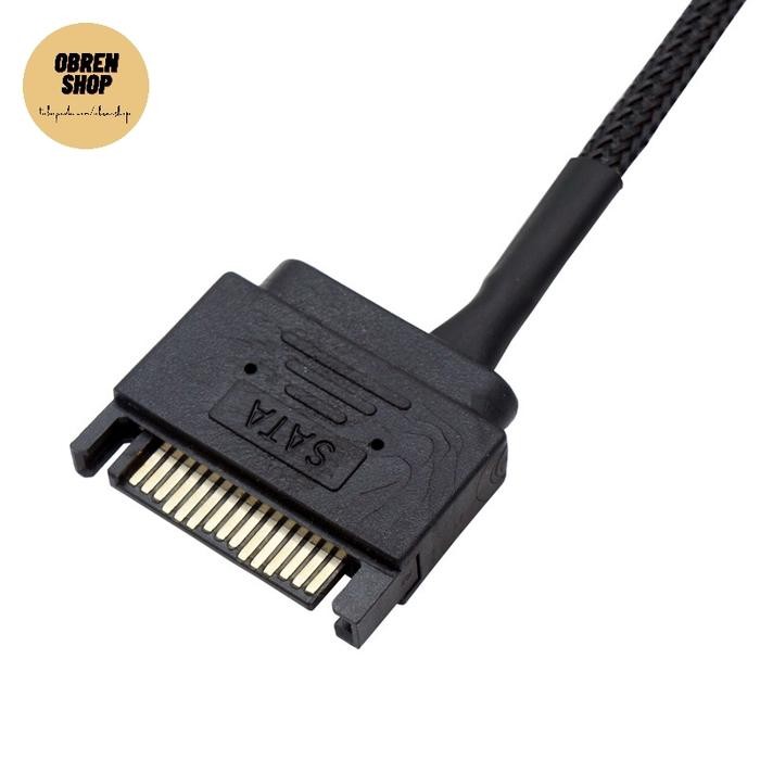 Kabel Power Sata To Fan 3 Pin
