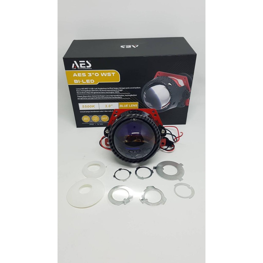 Biled 3.0 Wst Carbon W300 Bluelens Projector Projie Led Biled 3.0 Inch