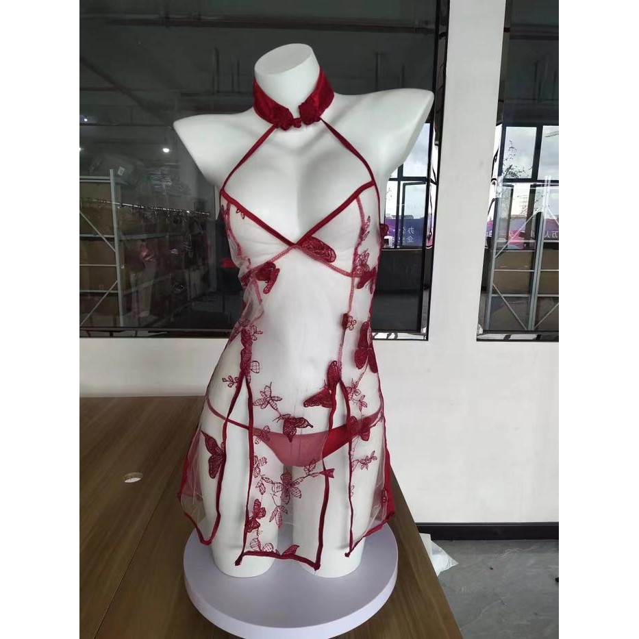 Sexy Lingerie Cheongsam / Lingere Baju Tradisional China Seksi Premium