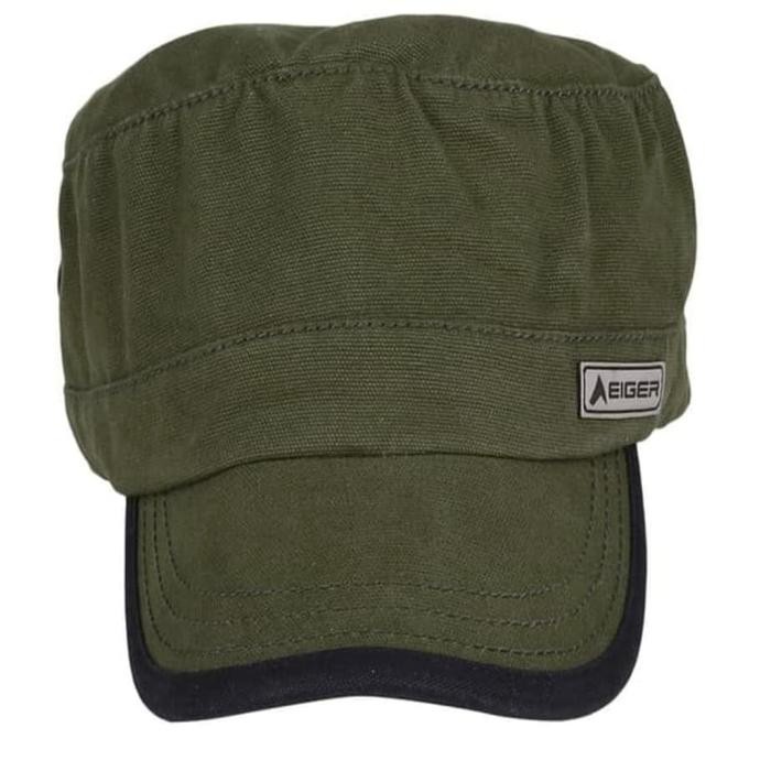 Topi Komando Eiger Green Best Quality Asli 100% Original