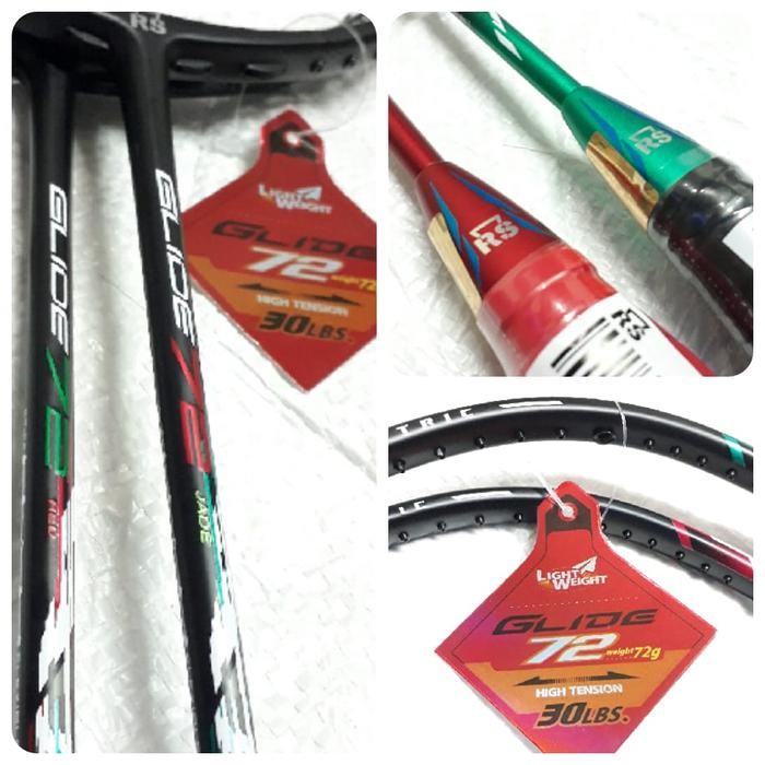 Raket Badminton Rs Glide 72 Original New Best Quality 100% Original