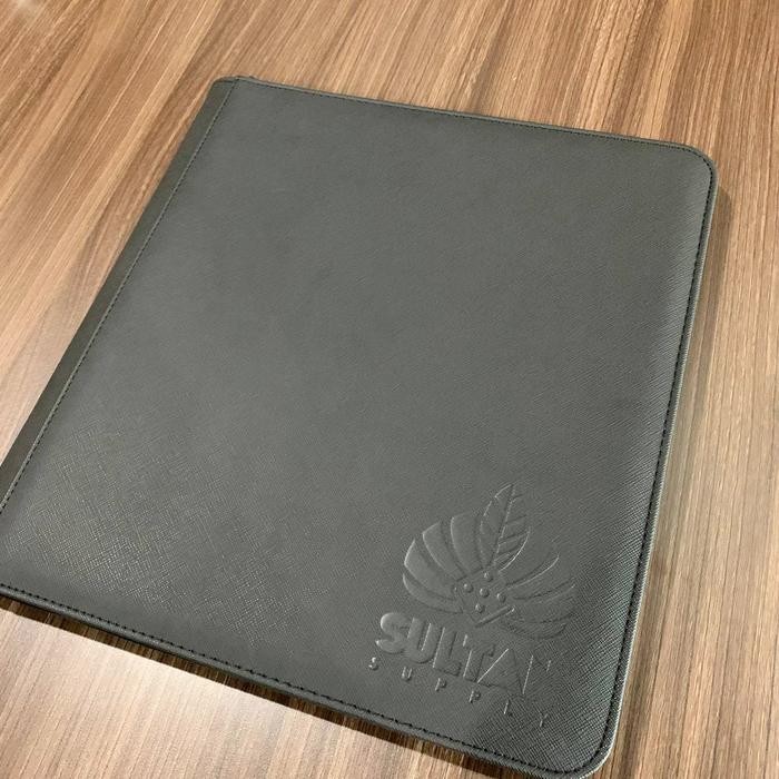 

Sultan Playset 12P Leather Binder (12 Pocket) Black