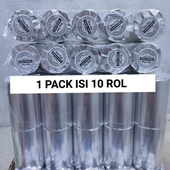 

kertas thermal 58 x 40 paket 100 Roll