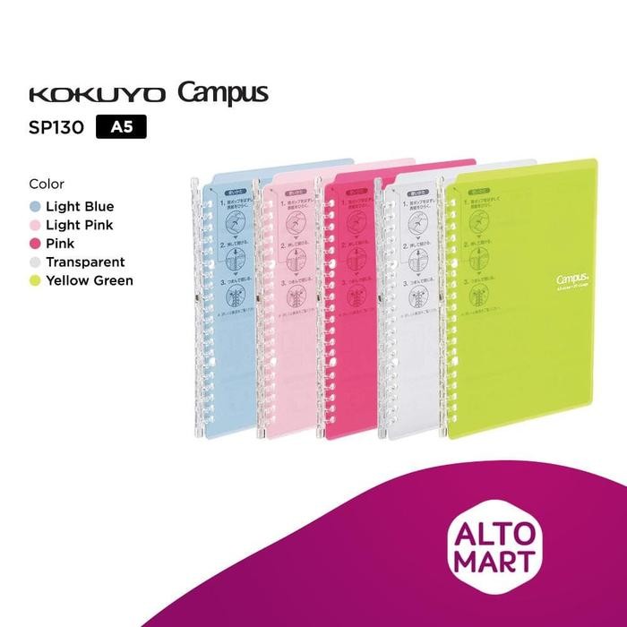 

Kokuyo Campus Smart Ring Loose Leaf Binder A5 Folder