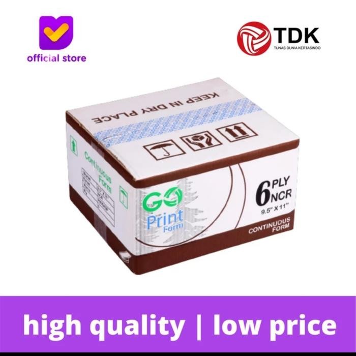 

Continuous Form Go Print 9.5 x 11 6 ply