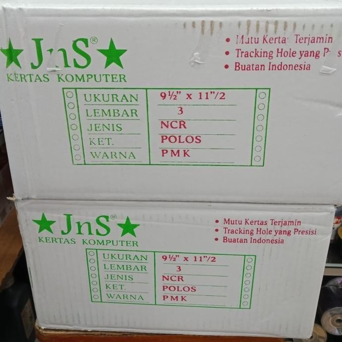 

Ready Stock Kertas Continuous Form Jns 3 Ply Bagi 2
