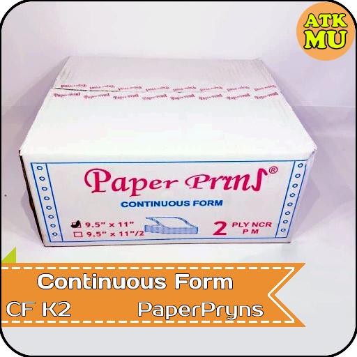 

Kertas Continuous Form 9,5" x 11" 2 PLY NCR K2 PaperPryns