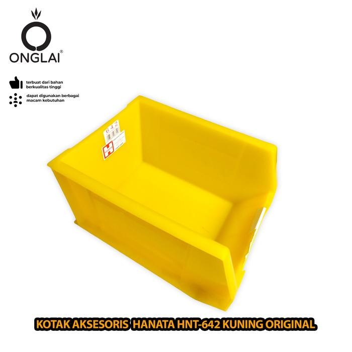 Khusus Gosend Hanata Hnt-642 Kuning Box Part Case Kotak Penyimpanan Kotak Aksesoris Serbaguna