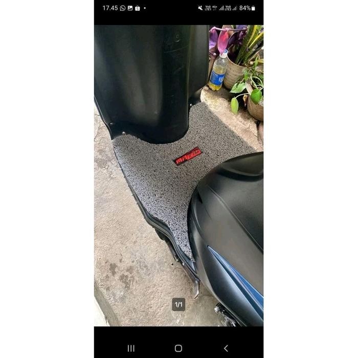 karpet motor suzuki spin 125/125R/125SR/pijakan spin 125 tahun 2006 sampai 2011 bahan karpet mie