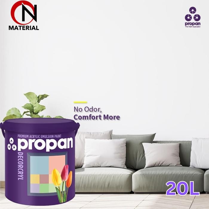 Cat Propan Decorcryl 20 liter / Putih dan Warna