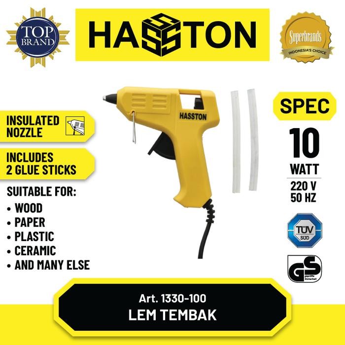 

Stok Baru Hasston Alat Lem Tembak Listrik / Hot Melt Glue Gun (1330)