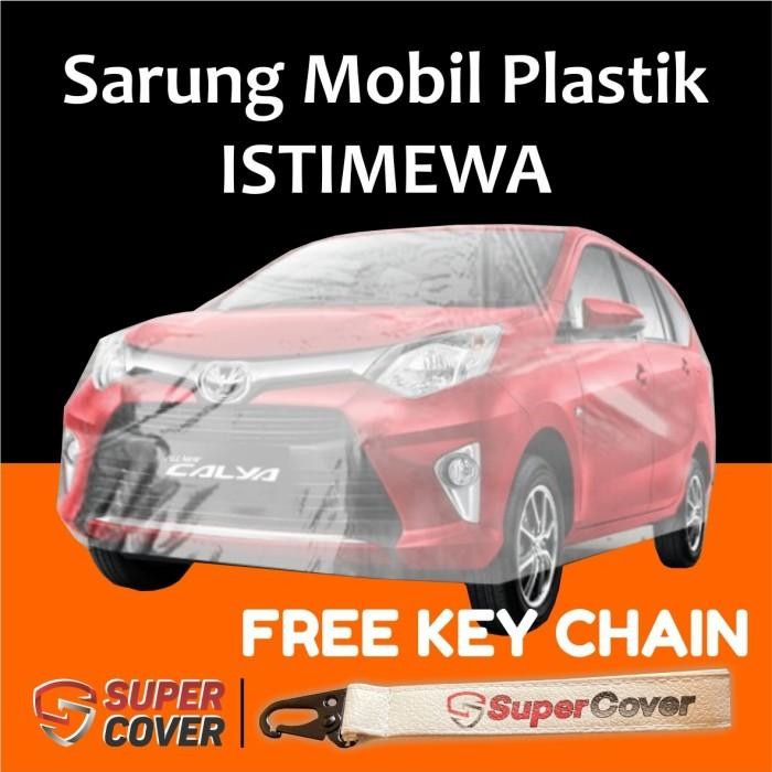 Sale Sarung Mobil Calya Plastik Supercover Waterproof