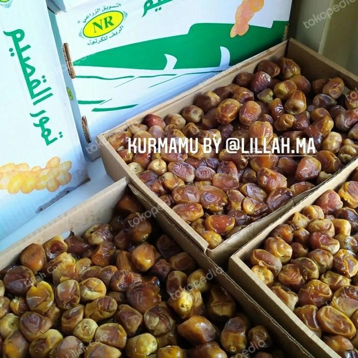

ASLI Kurma Sukari 3kg Al Qosim / Sukkari Al Qassim / Kurma Madinah READY STOCK