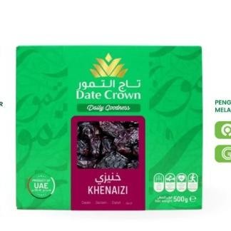 

ASLI Kurma Date crown khenaizi 500 gram READY STOCK