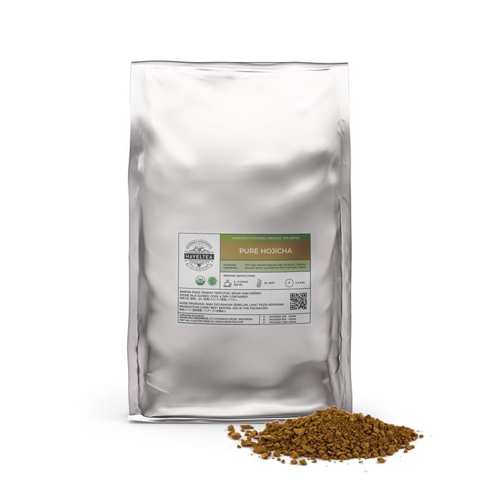 

Haveltea Hojicha Premium Culinary Grade Pure Hojicha Powder 1000GR Asli Jepang