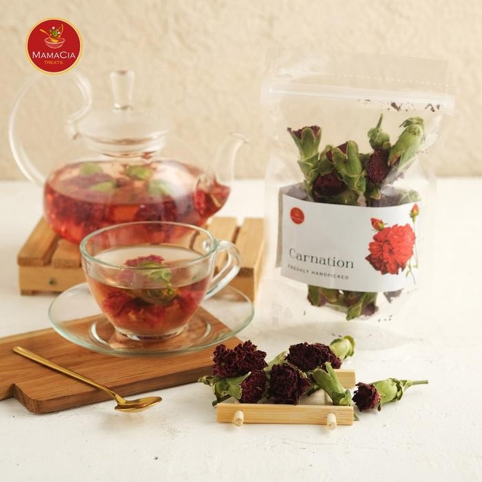 

Mamacia Treats Teh Bunga Red Carnation Flower Tea 250 - 1000 Gram