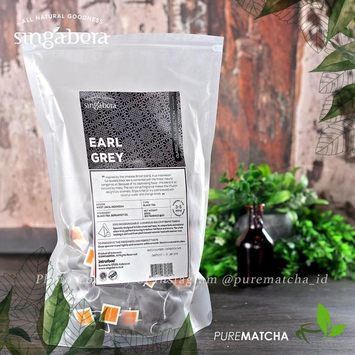 

Singabera - Earl Grey 100tb Teh Hitam Bergamot Teh Premium Indonesia