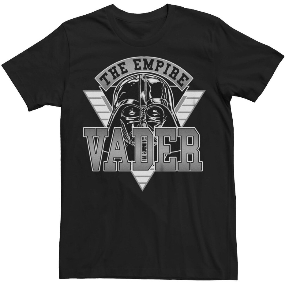 Kaos Grafis Star Wars Darth Vader The Empire Katun CrewNeck Unisex Pria Wanita